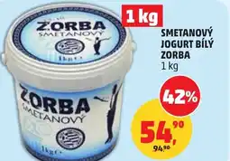 Penny Market Smetanový jogurt bílý zorba nabídka