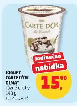 Penny Market Jogurt carte d'or olma nabídka