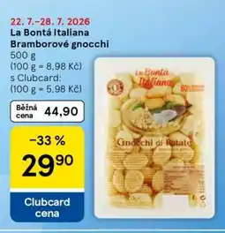 Tesco La Bonta Italiana Bramborové gnocchi nabídka