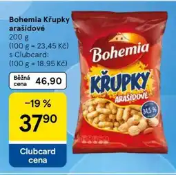 Tesco Bohemia Křupky arašídové nabídka