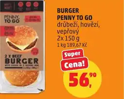 Penny Market Burger penny to go nabídka