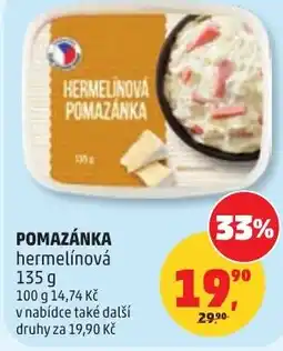 Penny Market Pomazánka hermelínová nabídka