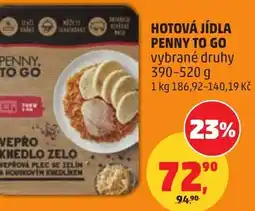 Penny Market Hotová jídla penny to go nabídka
