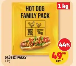 Penny Market Drůbeží párky nabídka