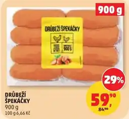 Penny Market Drůbeží špekáčky nabídka