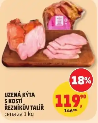 Penny Market Uzená kýta s kostí řezníkův talíř nabídka