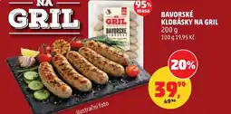 Penny Market Bavorské klobásky na gril nabídka