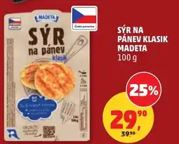 Penny Market Sýr na pánev klasik Madeta nabídka