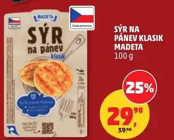 Penny Market Sýr na pánev klasik Madeta nabídka