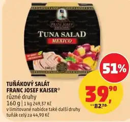 Penny Market Tuňákový salát franc josef kaiser nabídka