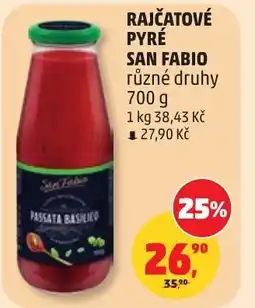 Penny Market Rajčatové pyré san fabio nabídka