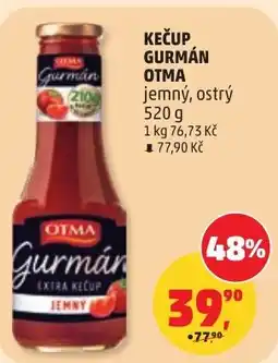 Penny Market Kečup gurmán otma nabídka