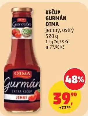 Penny Market Kečup gurmán otma nabídka
