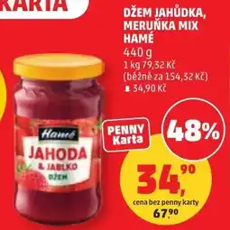 Penny Market Džem jahůdka, meruňka mix hamé nabídka