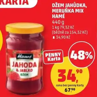 Penny Market Džem jahůdka, meruňka mix hamé nabídka