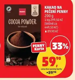 Penny Market Kakao na pečení penny nabídka