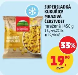Penny Market Supersladká kukuřice mrazivá čerstvost nabídka