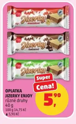 Penny Market Oplatka jizerky enjoy nabídka