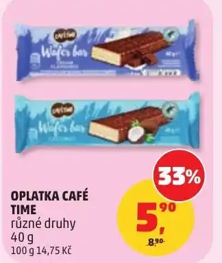Penny Market Oplatka café time nabídka