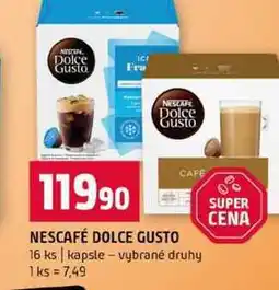 Terno NESCAFÉ DOLCE GUSTO 16 ks kapsle nabídka