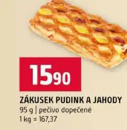 Terno ZÁKUSEK PUDINK A JAHODY 95 g pečivo dopečené nabídka
