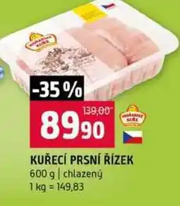 Terno KUŘECÍ PRSNÍ ŘÍZEK 600 g chlazený nabídka