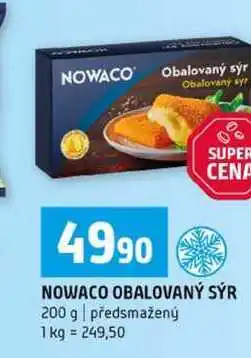 Terno NOWACO OBALOVANÝ SÝR 200 g předsmažený nabídka