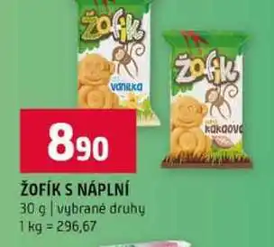 Terno ŽOFÍK S NÁPLNÍ 30 g vybrané druhy nabídka