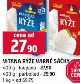 Terno VITANA RÝŽE VARNÉ SÁČKY 400 g loupaná 400 g parboiled nabídka