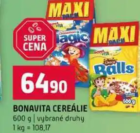 Terno BONAVITA CEREÁLIE 600 g vybrané druhy nabídka