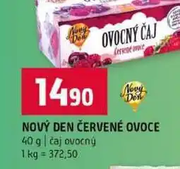 Terno NOVÝ DEN ČERVENÉ OVOCE 40 g čaj ovocný nabídka