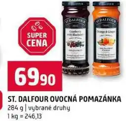 Terno ST. DALFOUR OVOCNÁ POMAZÁNKA 284 g vybrané druhy nabídka