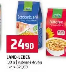 Terno LAND-LEBEN 100 g vybrané druhy nabídka