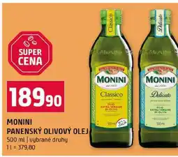 Terno MONINI PANENSKÝ OLIVOVÝ OLEJ 500 ml vybrané druhy nabídka