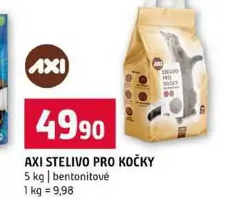 Terno AXI STELIVO PRO KOČKY 5 kg bentonitové nabídka