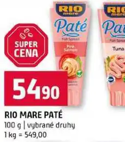 Terno RIO MARE PATÉ 100 g vybrané druhy nabídka