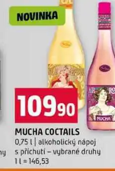 Terno MUCHA COCTAILS 0,75l alkoholický nápoj s příchutí vybrané druhy nabídka