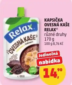 Penny Market Kapsička ovesná kaše relax nabídka