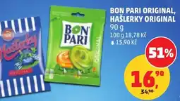 Penny Market Bon pari original, hašlerky original nabídka