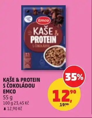 Penny Market Kaše & protein s čokoládou Emco nabídka