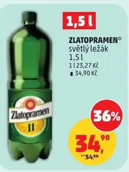 Penny Market Zlatopramen světlý ležák nabídka