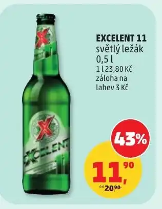Penny Market Excelent 11 světlý ležák nabídka