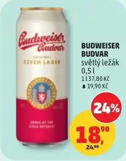 Penny Market Budweiser budvar světlý ležák nabídka
