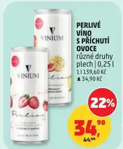 Penny Market Perlivé víno s příchutí ovoce nabídka