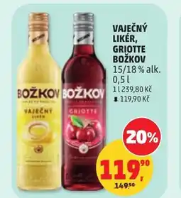 Penny Market Vaječný likér, griotte božkov nabídka