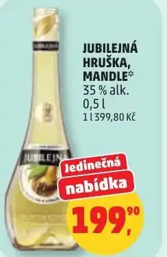 Penny Market Jubilejná hruška, mandle nabídka