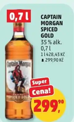 Penny Market Captain morgan spiced gold nabídka