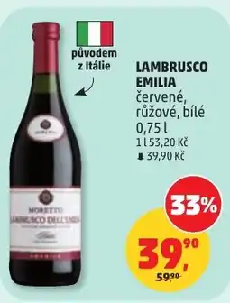 Penny Market Lambrusco emilia nabídka