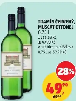 Penny Market Tramín červený, muscat ottonel nabídka