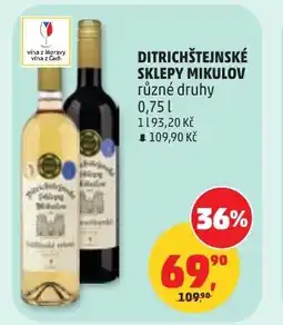Penny Market Ditrichštejnské sklepy mikulov nabídka